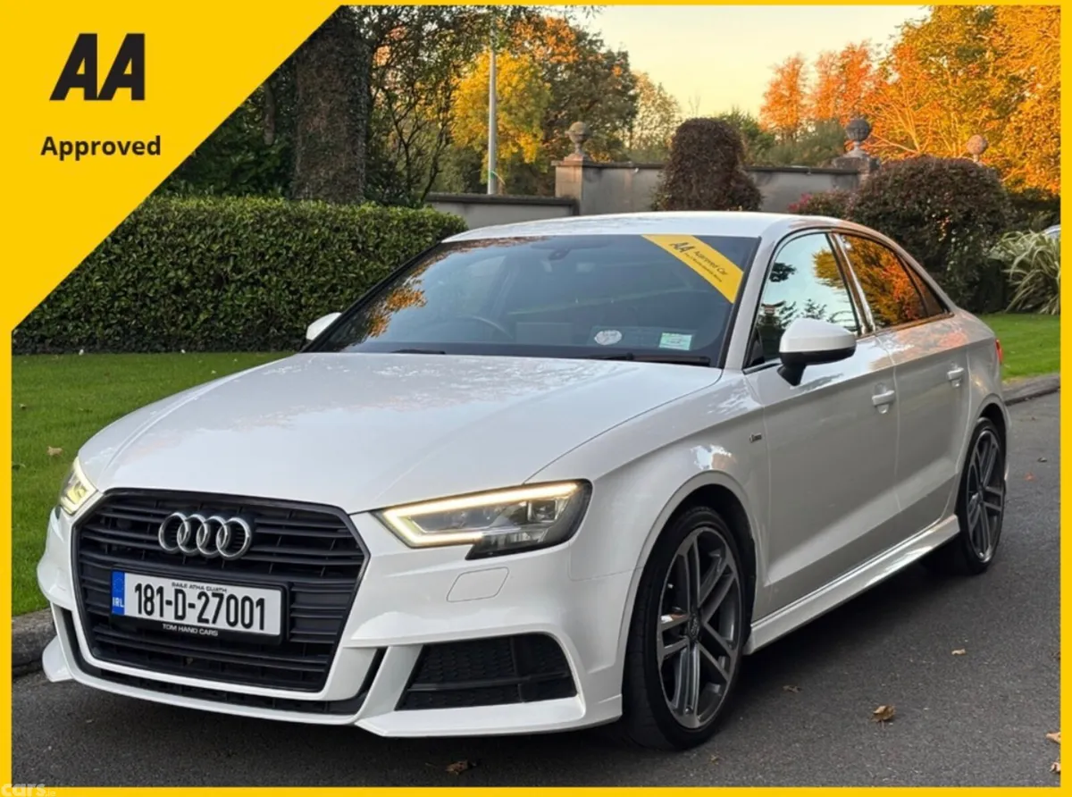Audi A3 Saloon, Diesel, 2018, White