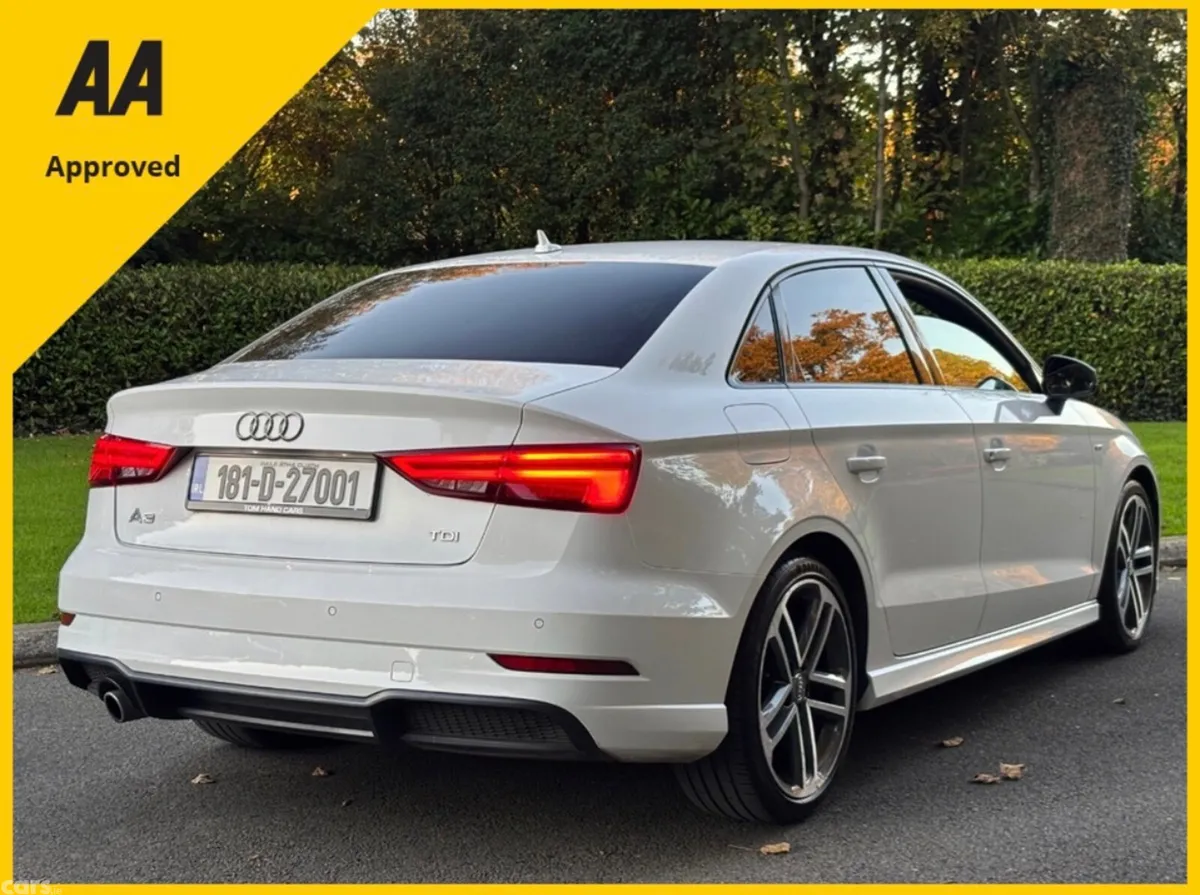 Audi A3 Saloon, Diesel, 2018, White