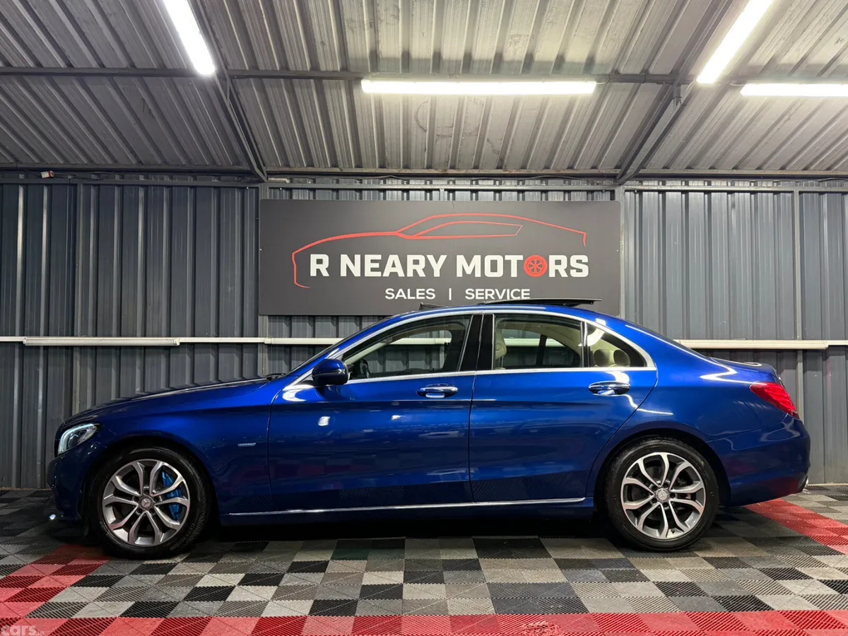 Mercedes-Benz C-Class Saloon, Diesel, 2017, Blue