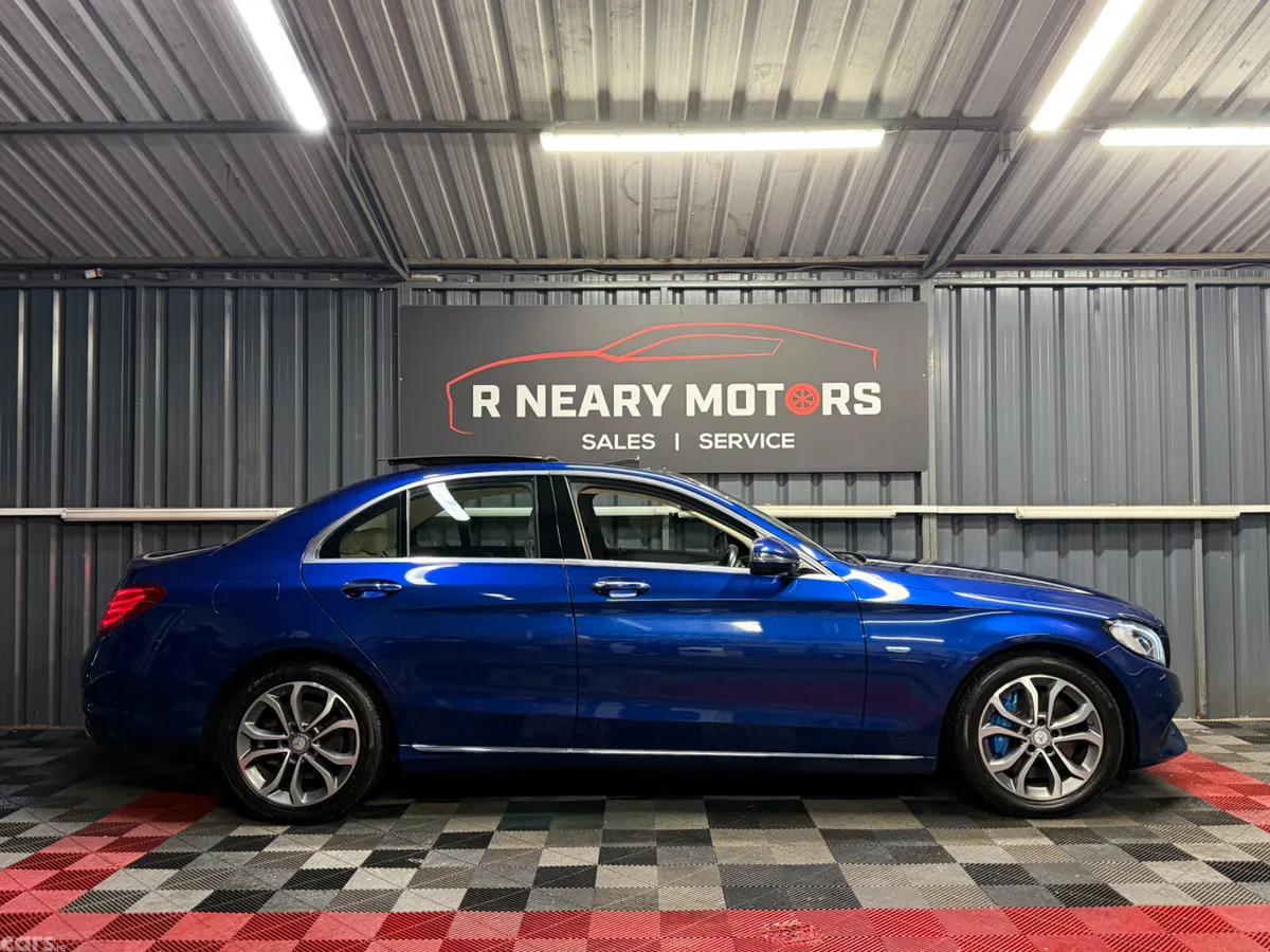 Mercedes-Benz C-Class Saloon, Diesel, 2017, Blue
