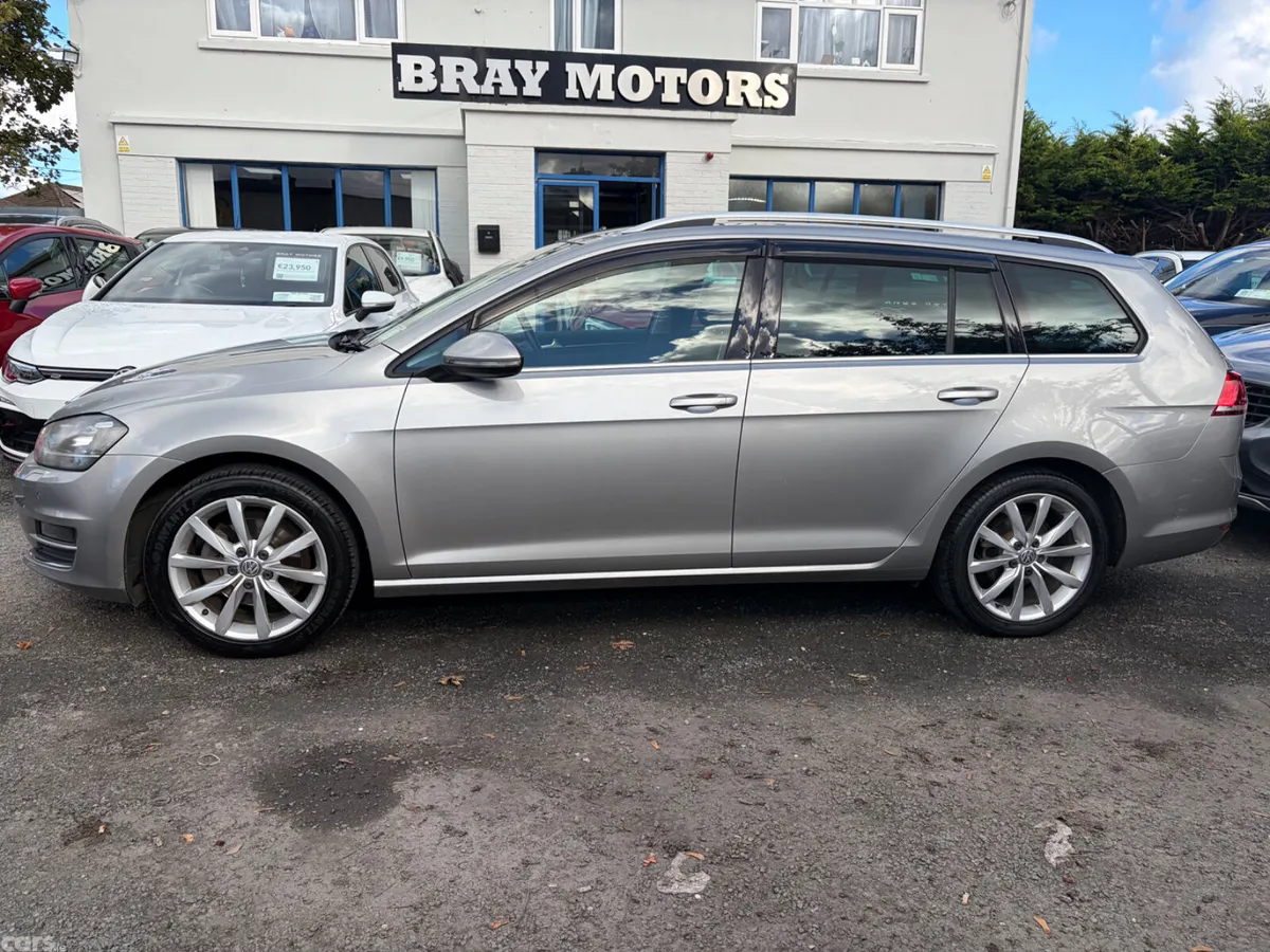 Volkswagen Golf Estate, Petrol, 2015, Silver