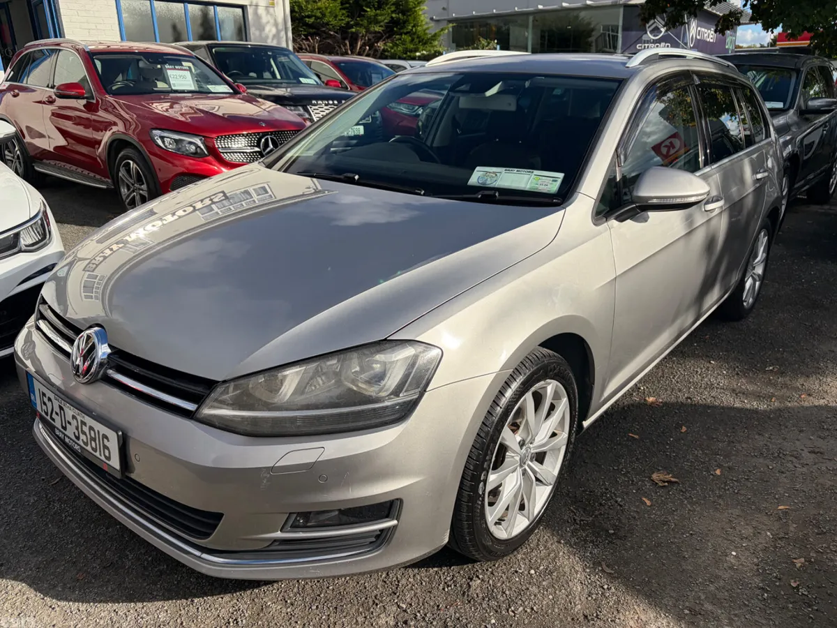 Volkswagen Golf Estate, Petrol, 2015, Silver