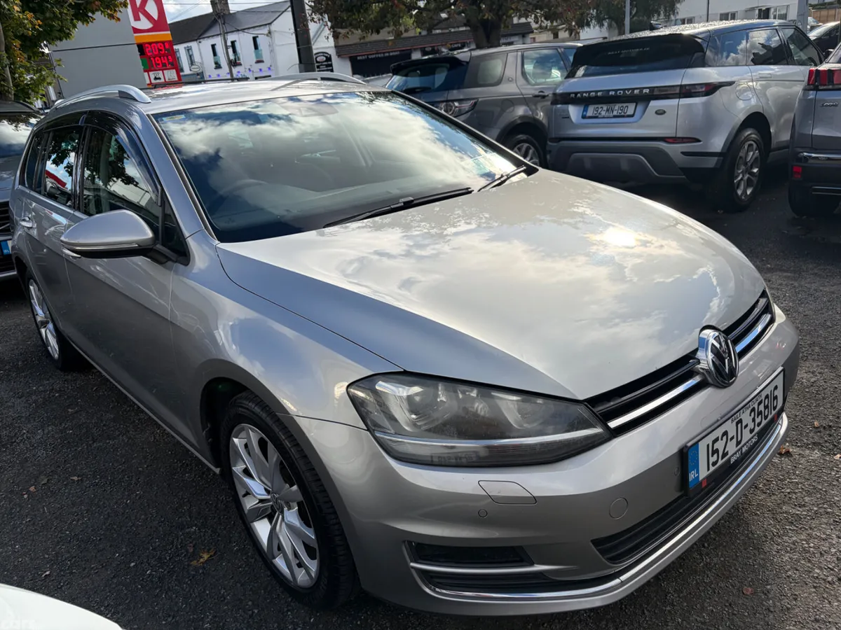 Volkswagen Golf Estate, Petrol, 2015, Silver
