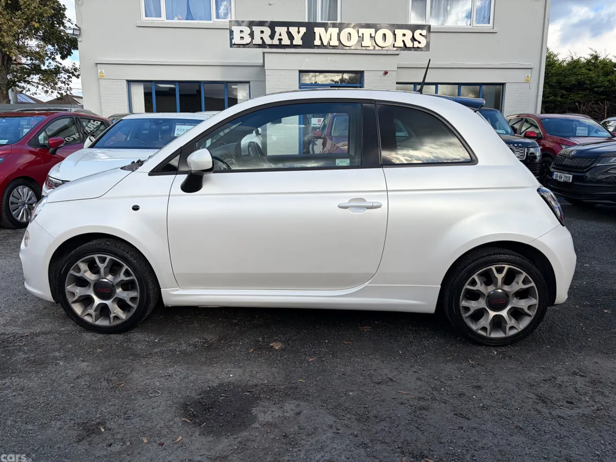 Fiat 500 Hatchback, Petrol, 2015, White