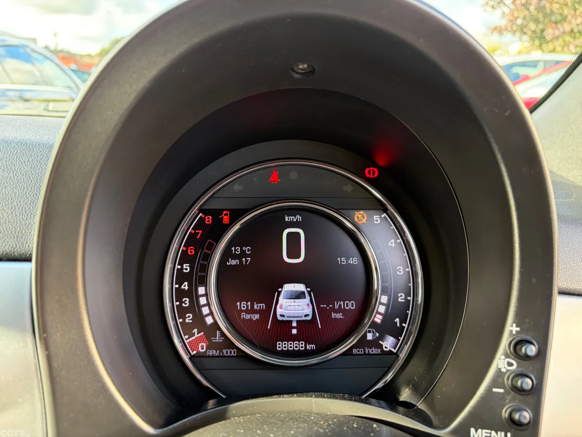 Fiat 500 Hatchback, Petrol, 2015, White
