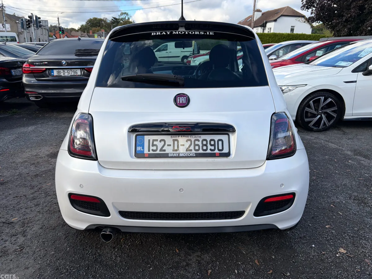 Fiat 500 Hatchback, Petrol, 2015, White