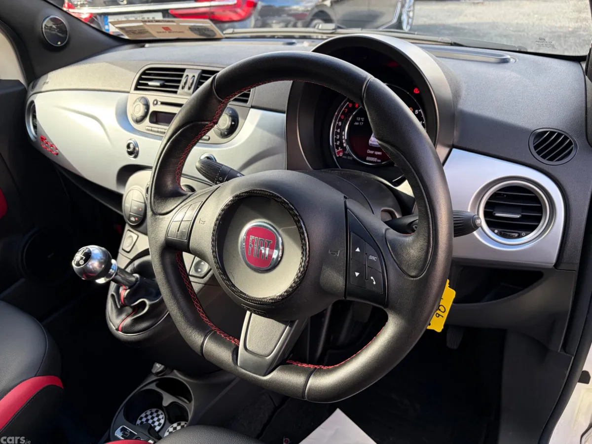 Fiat 500 Hatchback, Petrol, 2015, White