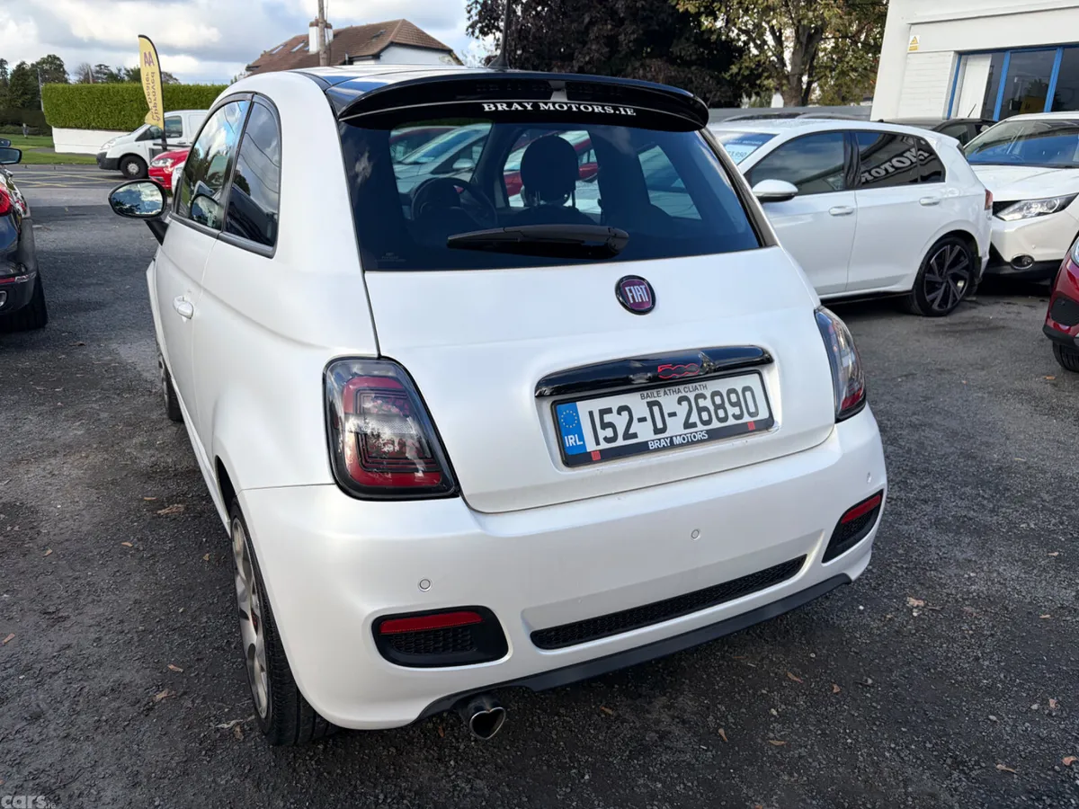 Fiat 500 Hatchback, Petrol, 2015, White