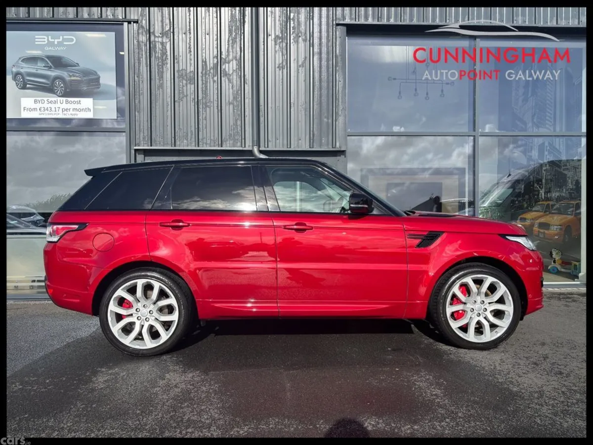 Land Rover Range Rover Sport SUV, Diesel, 2018, Red