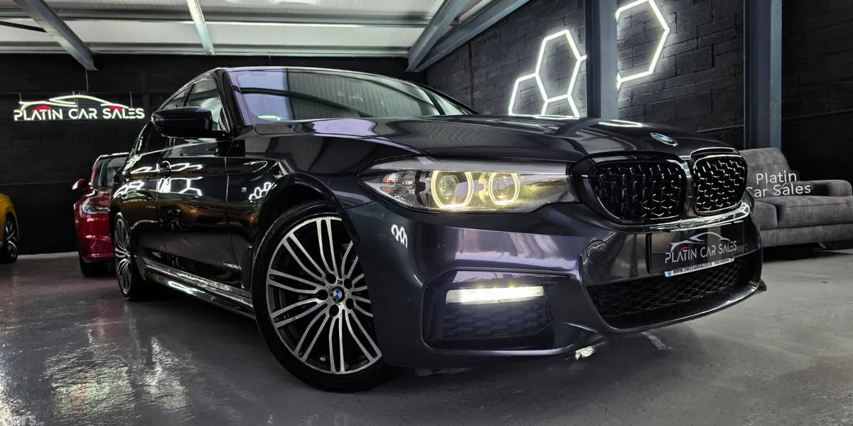 BMW 5-Series Saloon, Diesel, 2017, Grey
