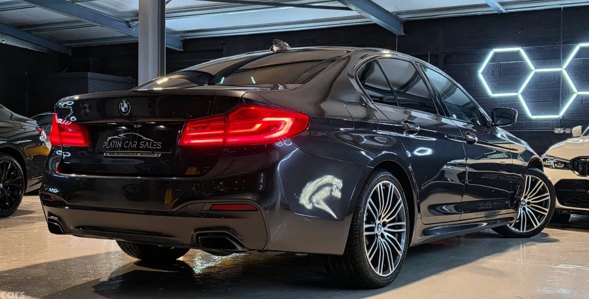 BMW 5-Series Saloon, Diesel, 2017, Grey