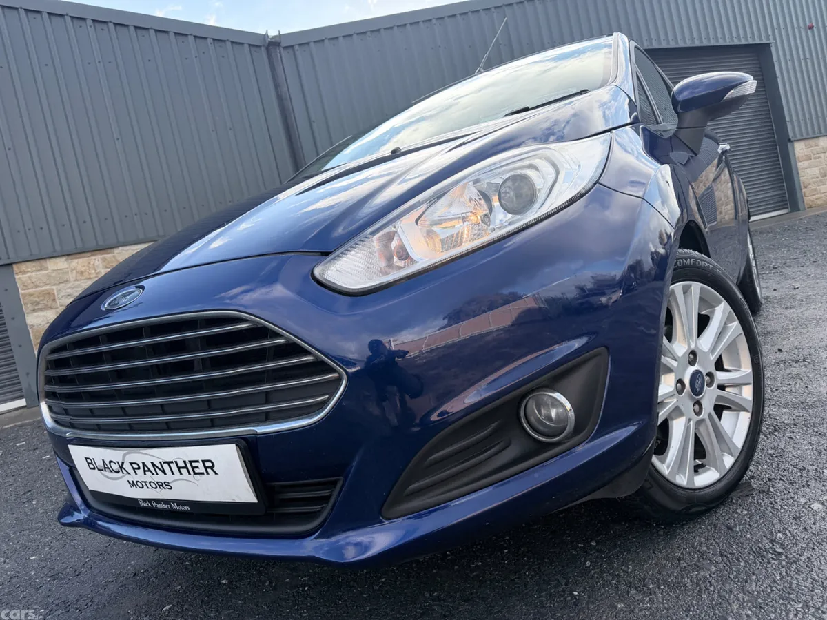 Ford Fiesta Hatchback, Diesel, 2014, Blue