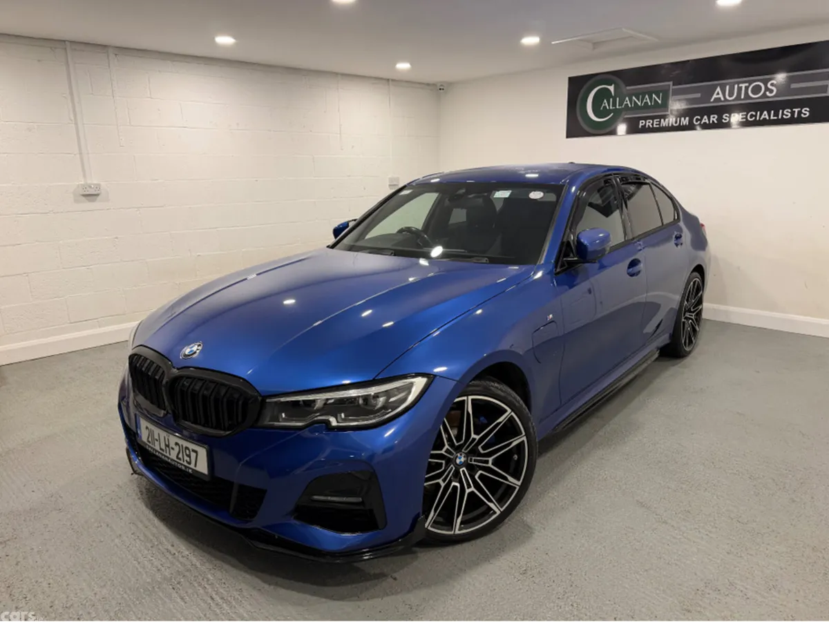 BMW 3-Series Saloon, Petrol Plug-in Hybrid, 2021, Blue