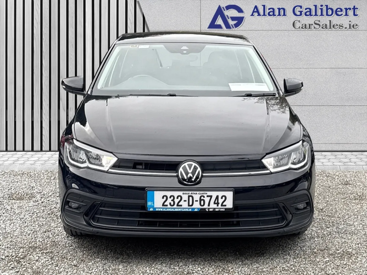 Volkswagen Polo Hatchback, Petrol, 2023, Black
