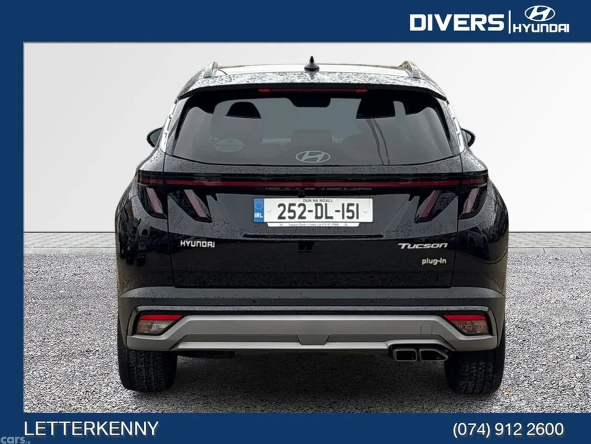 Hyundai Tucson MPV, Petrol Plug-in Hybrid, 2025, Black