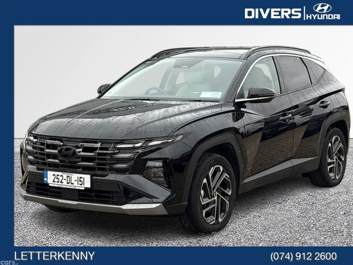 Hyundai Tucson MPV, Petrol Plug-in Hybrid, 2025, Black