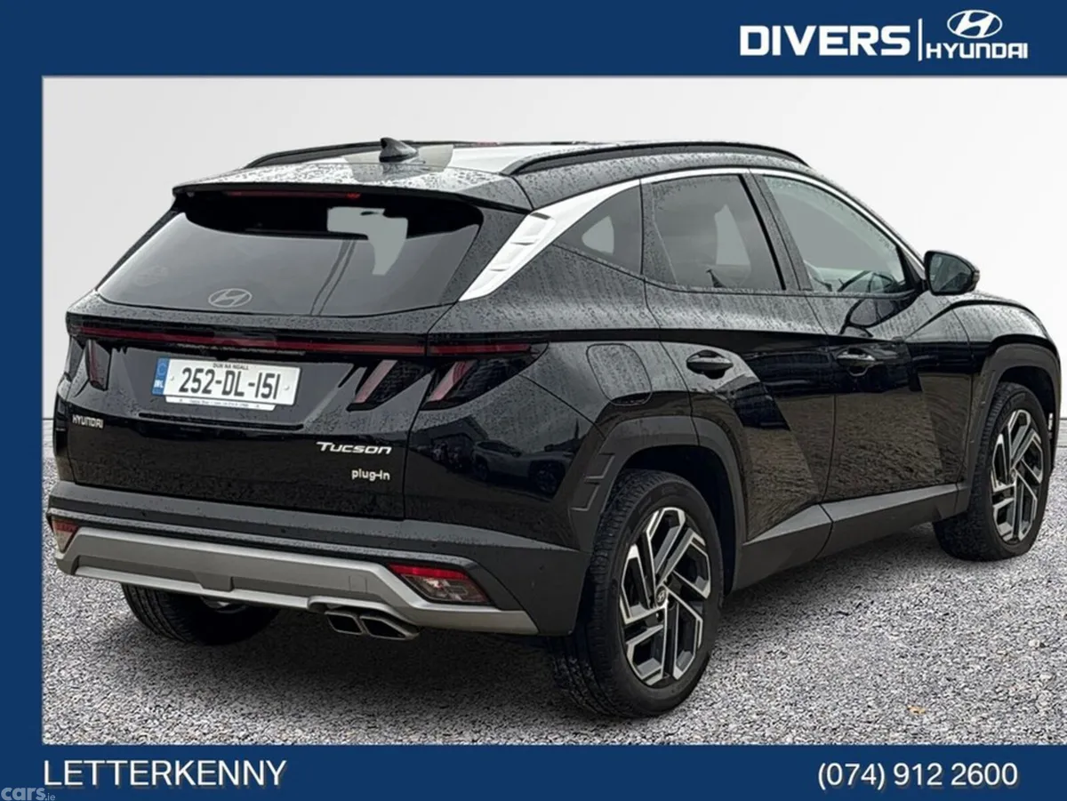 Hyundai Tucson MPV, Petrol Plug-in Hybrid, 2025, Black