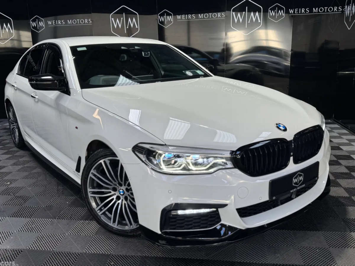 BMW 5-Series Saloon, Diesel, 2017, White