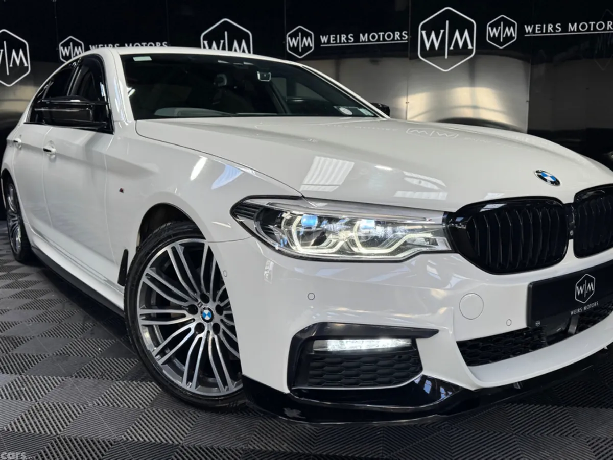 BMW 5-Series Saloon, Diesel, 2017, White