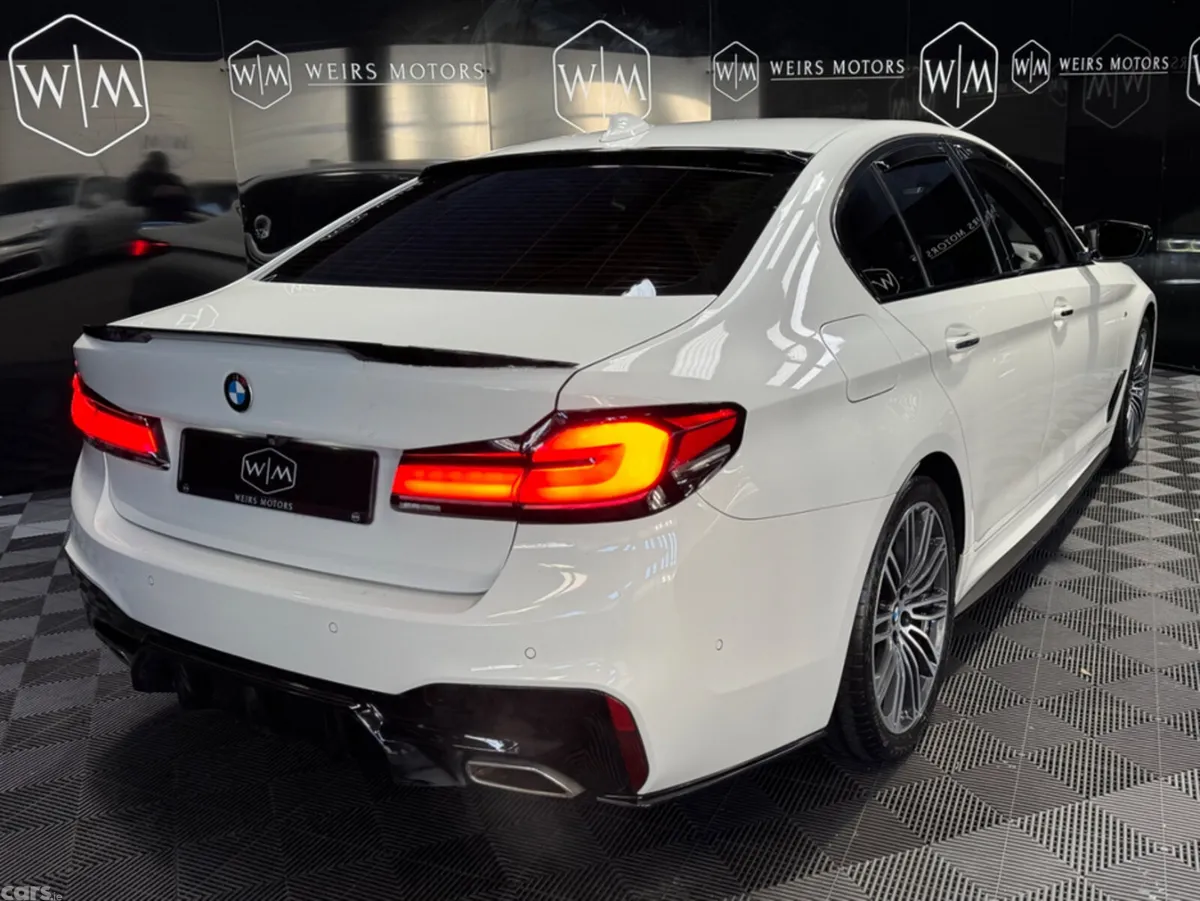 BMW 5-Series Saloon, Diesel, 2017, White