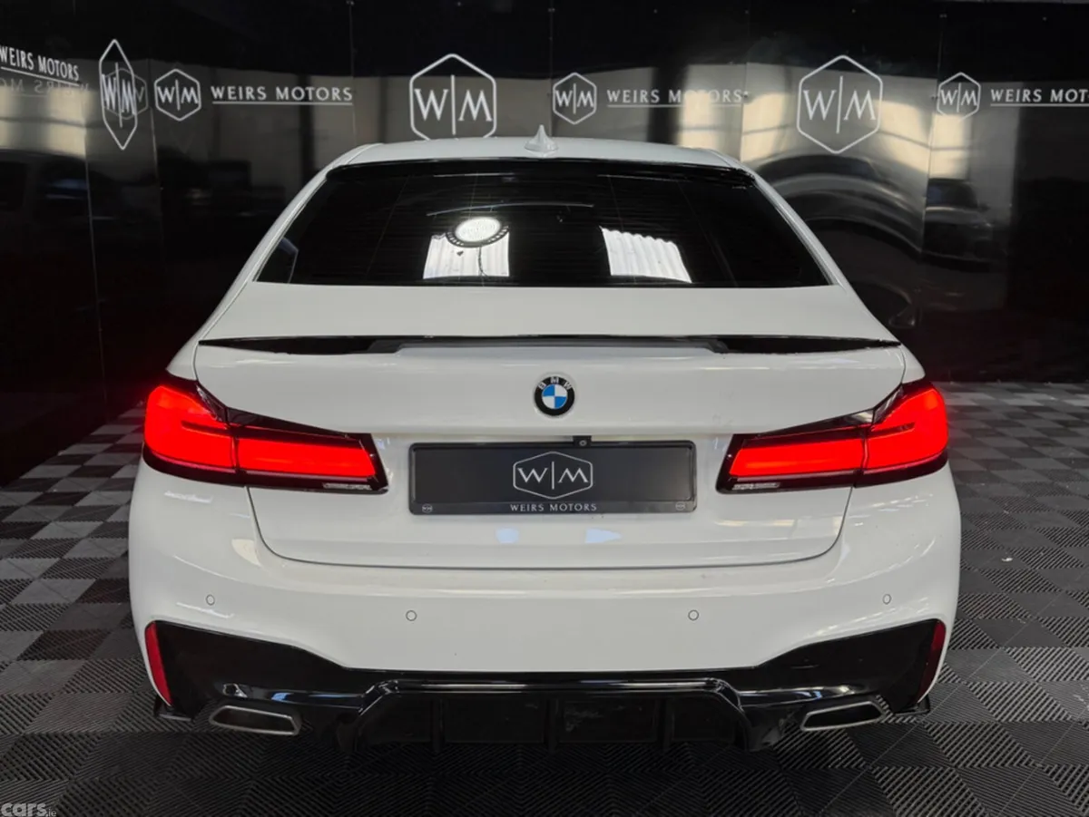 BMW 5-Series Saloon, Diesel, 2017, White