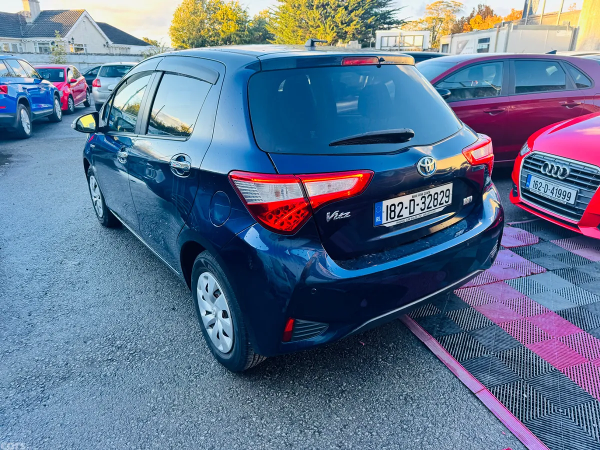 Toyota Vitz Hatchback, Petrol Hybrid, 2018, Blue