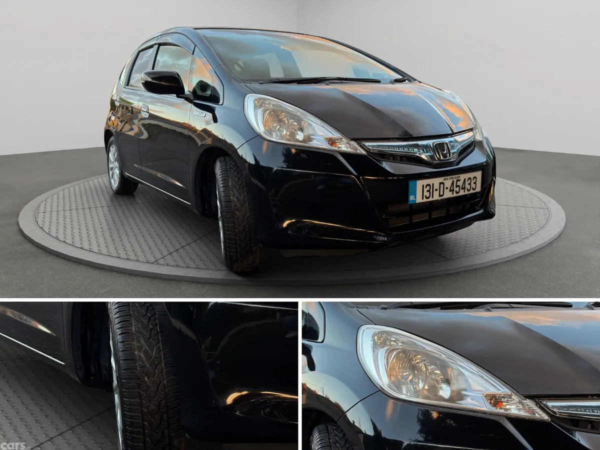 Honda Fit Hatchback, Petrol Hybrid, 2013, Black