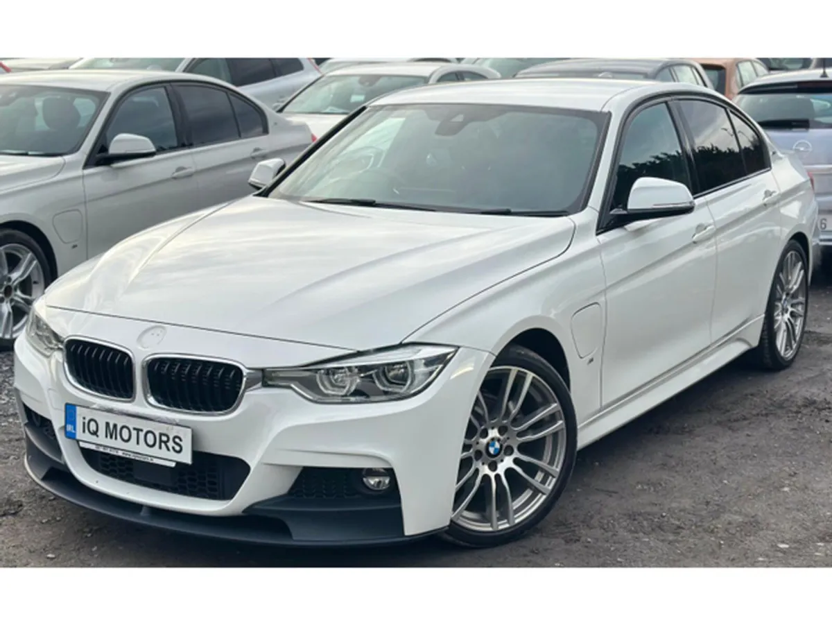 BMW 3-Series Saloon, Petrol Plug-in Hybrid, 2016, White