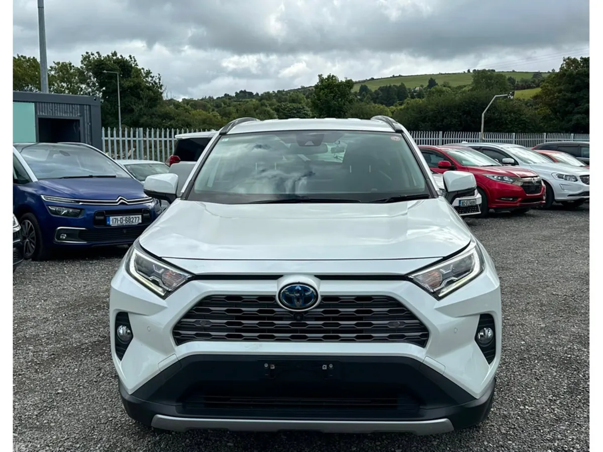 Toyota RAV4 SUV, Petrol Hybrid, 2021, White