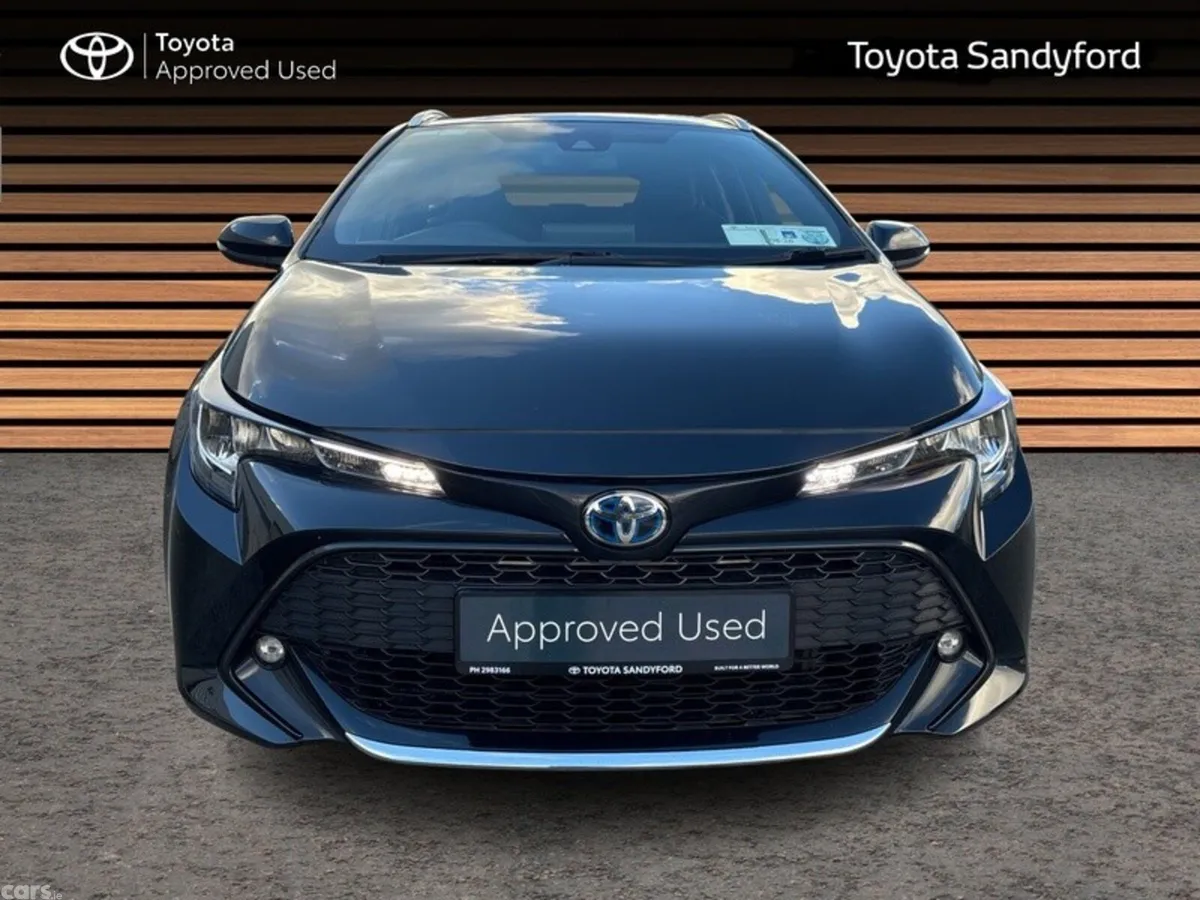 Toyota Corolla Estate, Petrol Hybrid, 2022, Black