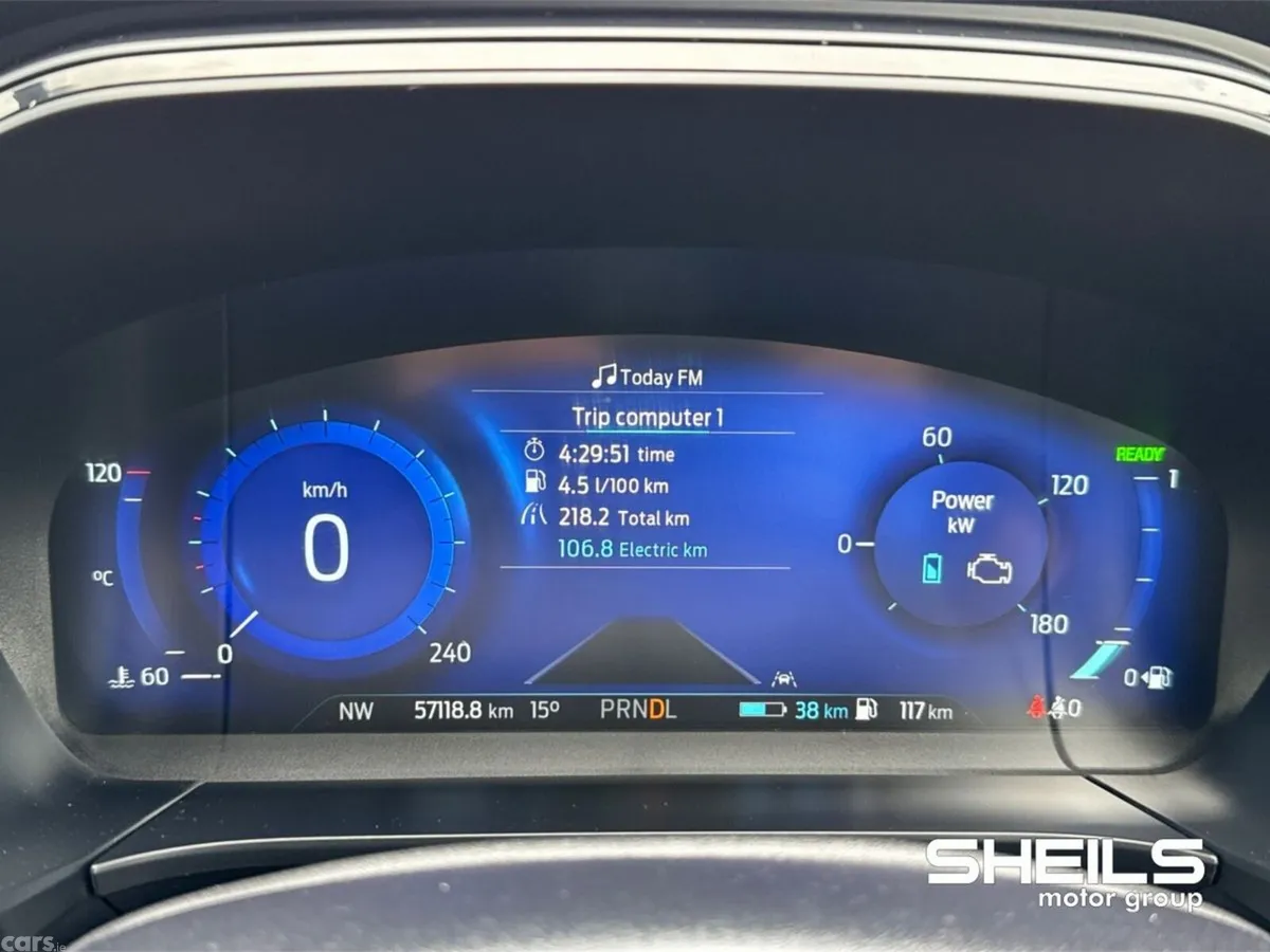 Ford Kuga SUV, Petrol Plug-in Hybrid, 2023, Red