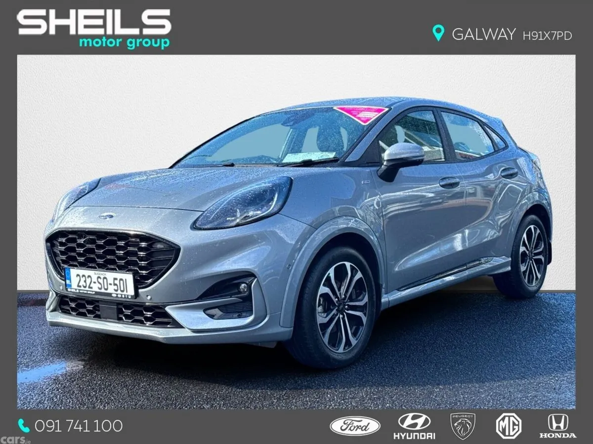 Ford Puma MPV, Petrol Hybrid, 2023, Grey