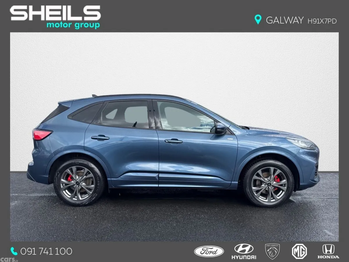 Ford Kuga SUV, Petrol Plug-in Hybrid, 2023, Blue