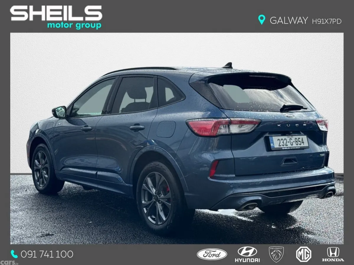 Ford Kuga SUV, Petrol Plug-in Hybrid, 2023, Blue
