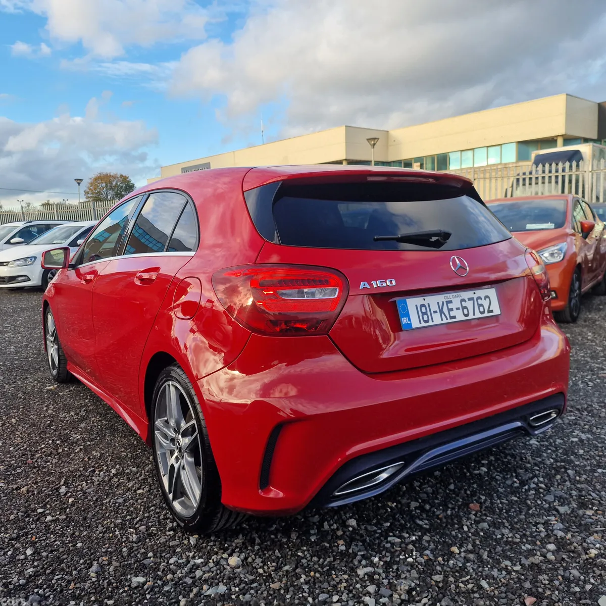 Mercedes-Benz A-Class Hatchback, Petrol, 2018, Red
