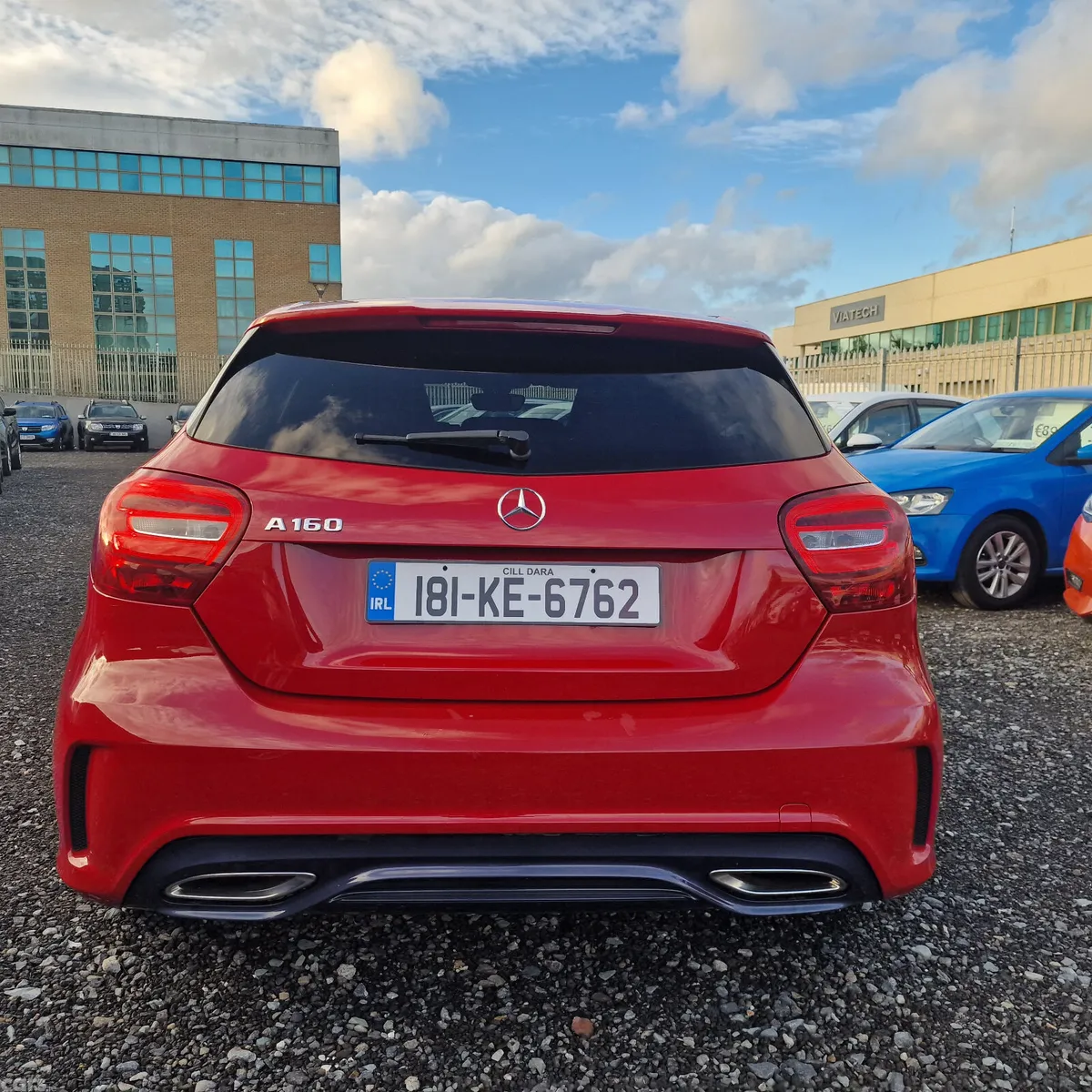 Mercedes-Benz A-Class Hatchback, Petrol, 2018, Red