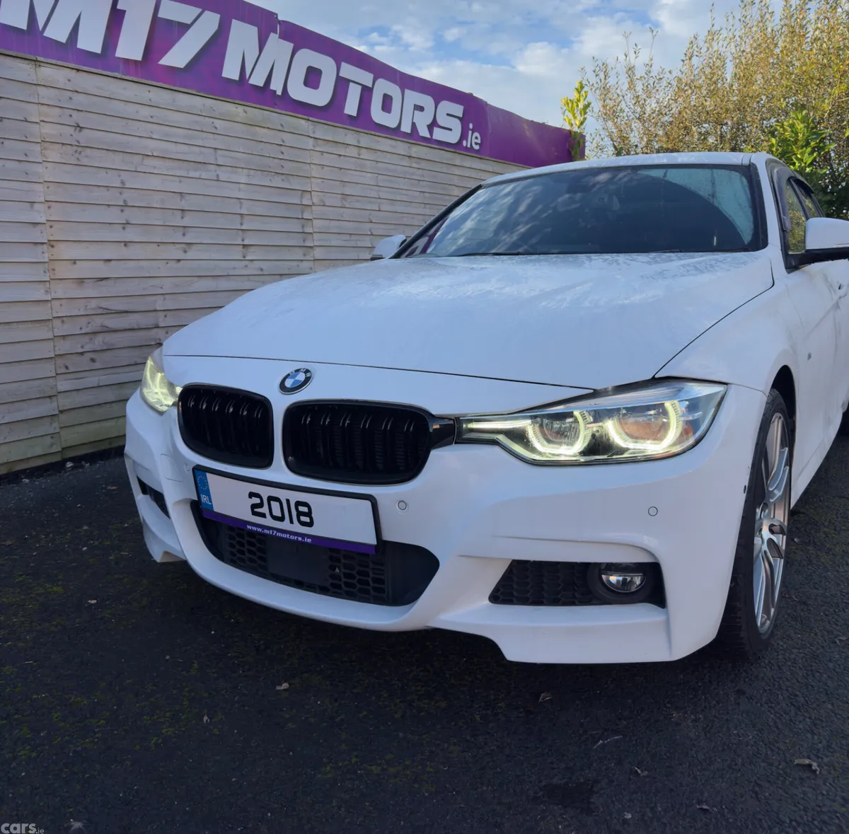 BMW 3-Series Saloon, Diesel, 2018, White