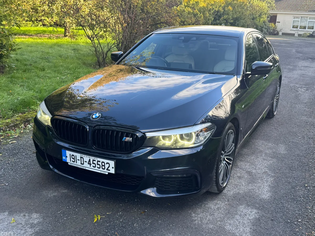 BMW 5-Series Saloon, Diesel, 2019, Black