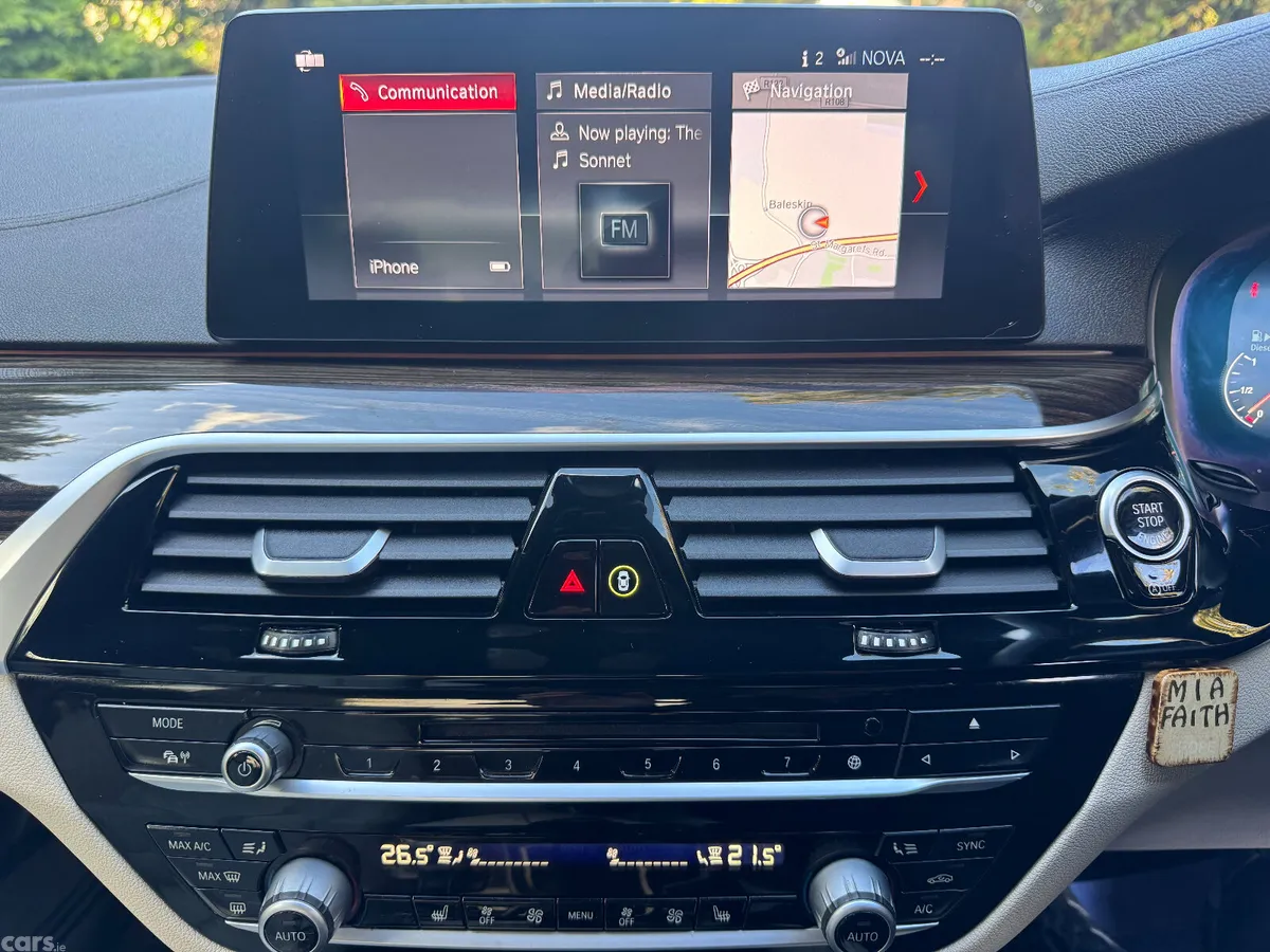 BMW 5-Series Saloon, Diesel, 2019, Black