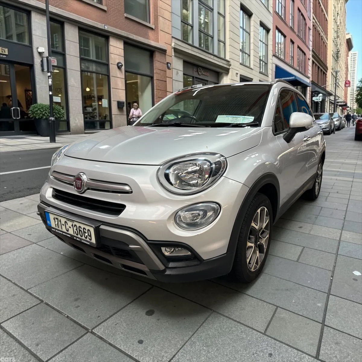 Fiat 500X SUV, Petrol, 2017, Grey