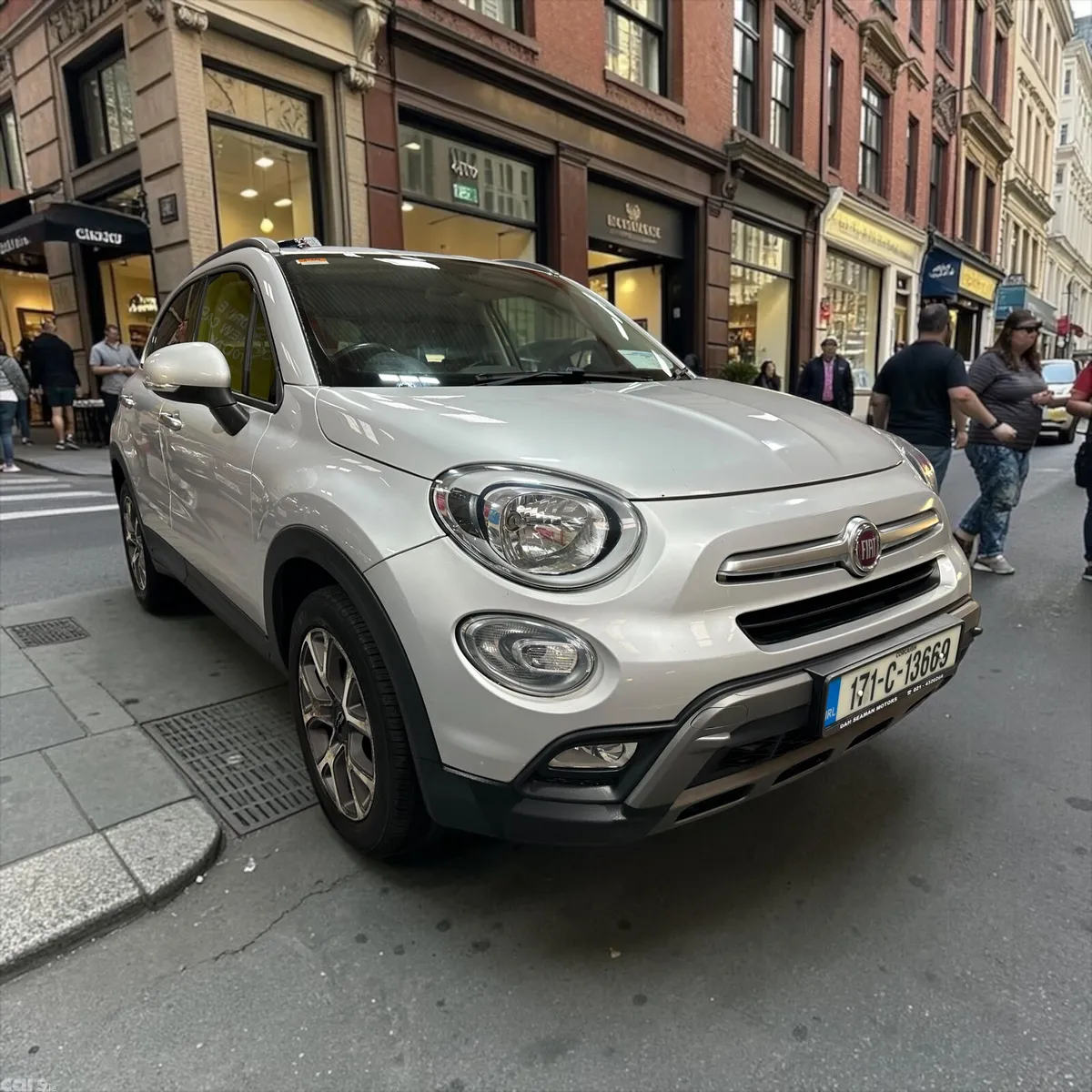 Fiat 500X SUV, Petrol, 2017, Grey