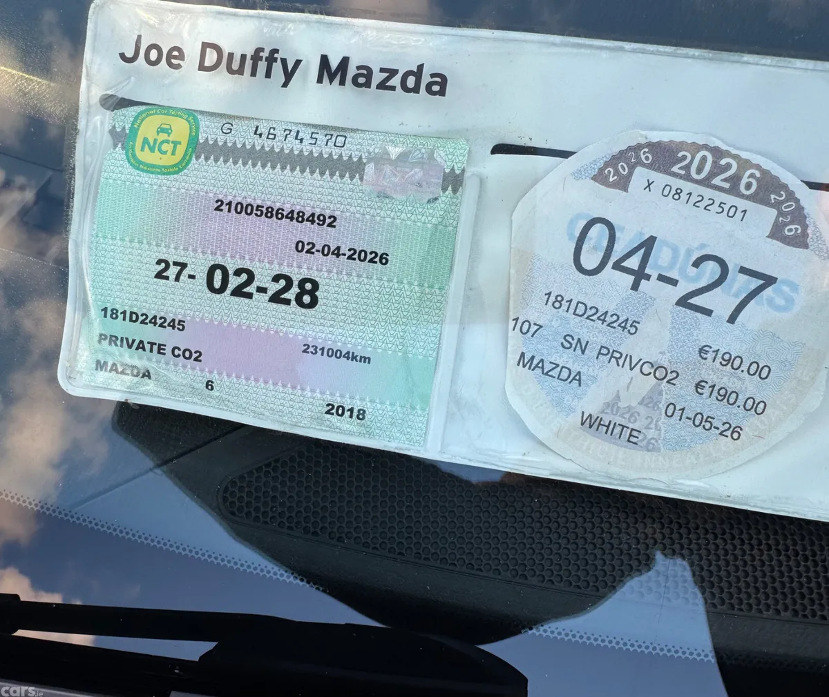 Mazda Mazda6 Saloon, Diesel, 2018, White