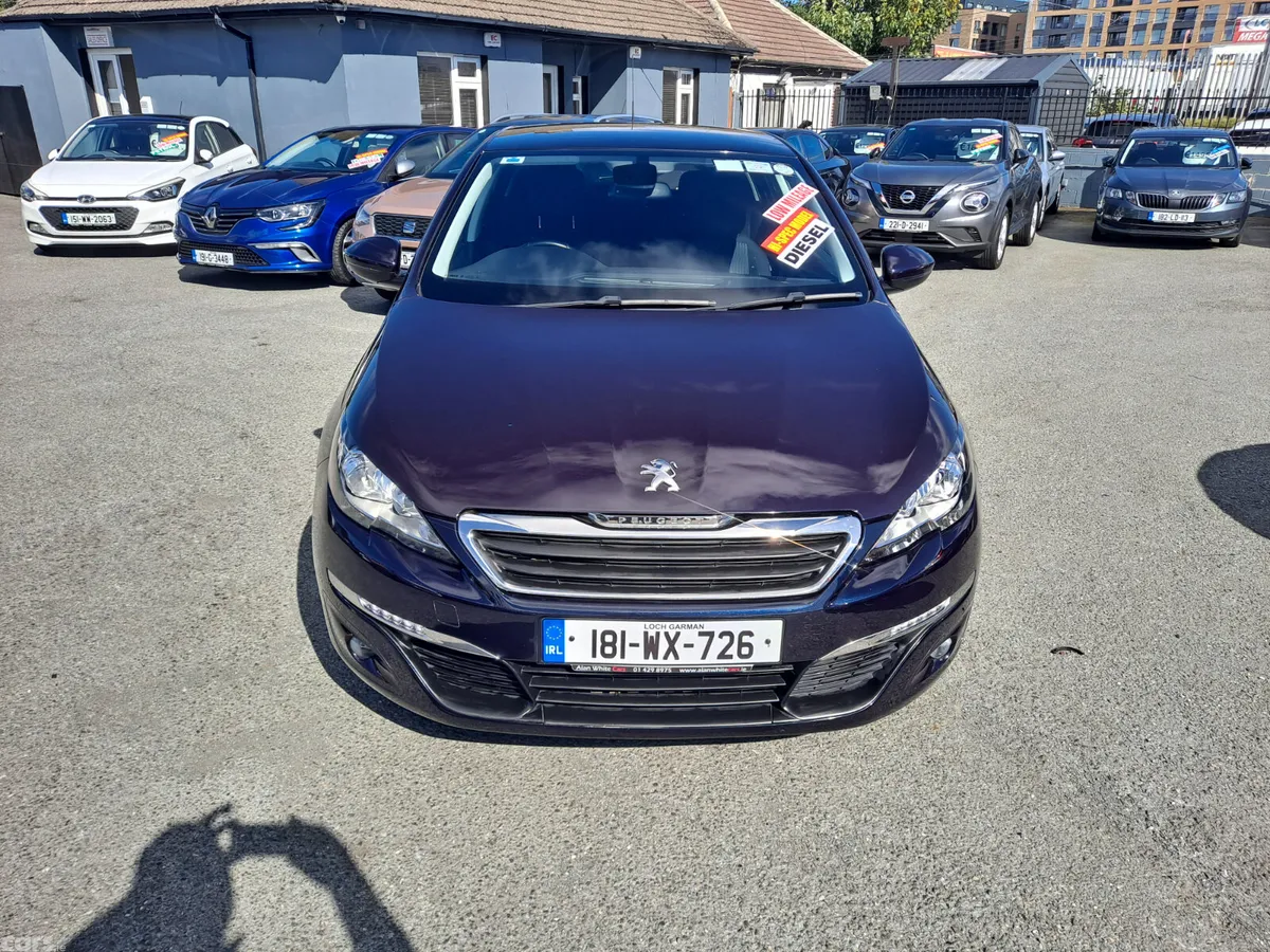 Peugeot 308 Hatchback, Diesel, 2018, Blue