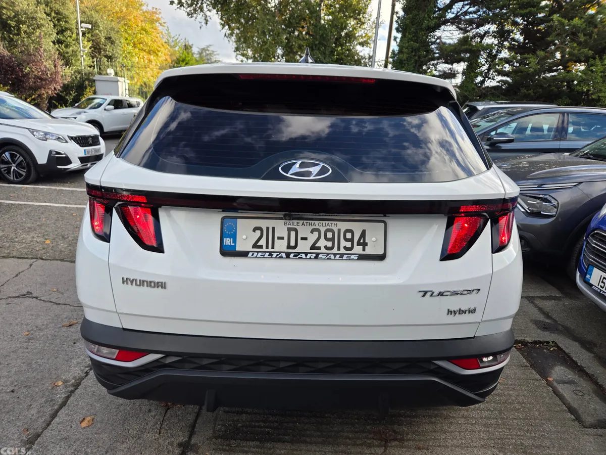Hyundai Tucson SUV, Petrol Hybrid, 2021, White