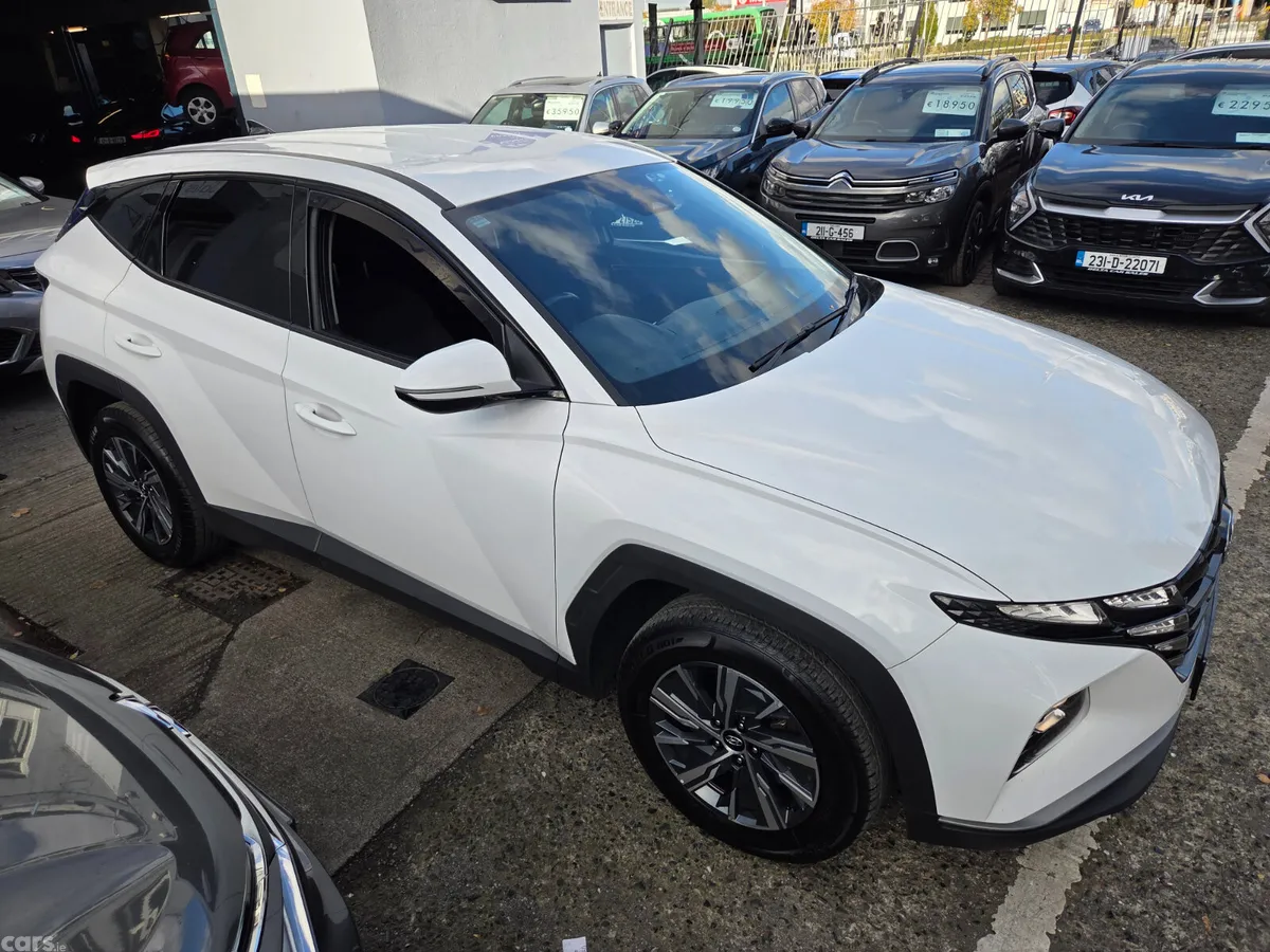 Hyundai Tucson SUV, Petrol Hybrid, 2021, White