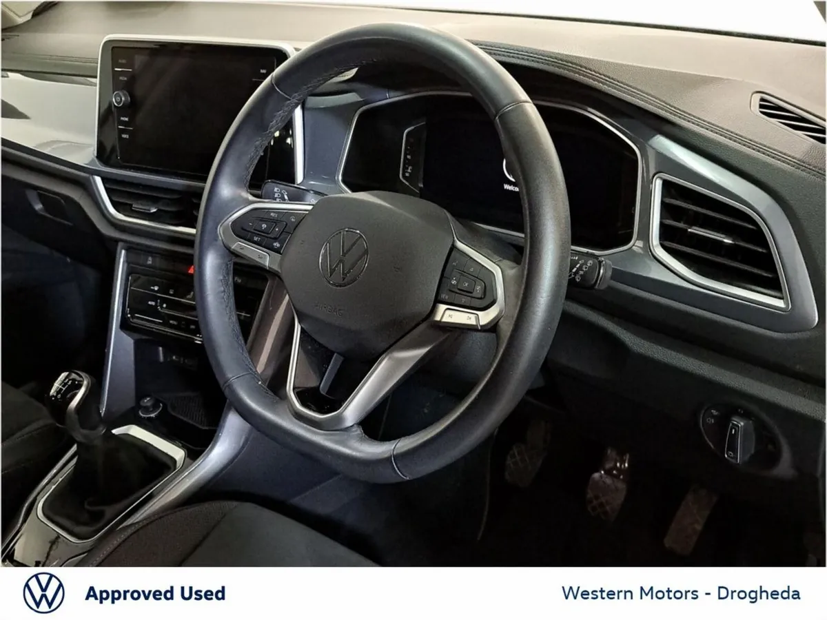 Volkswagen T-Roc SUV, Petrol, 2023, Silver