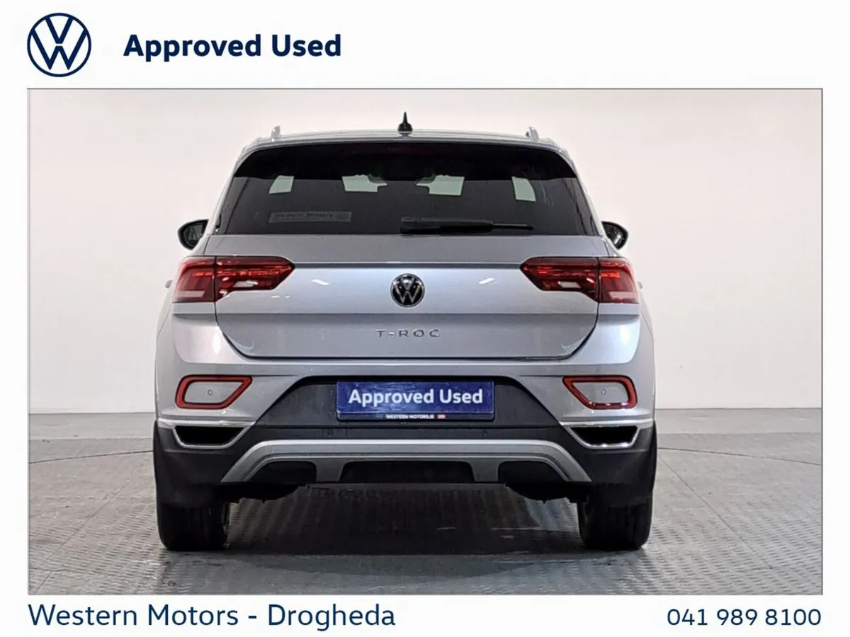 Volkswagen T-Roc SUV, Petrol, 2023, Silver
