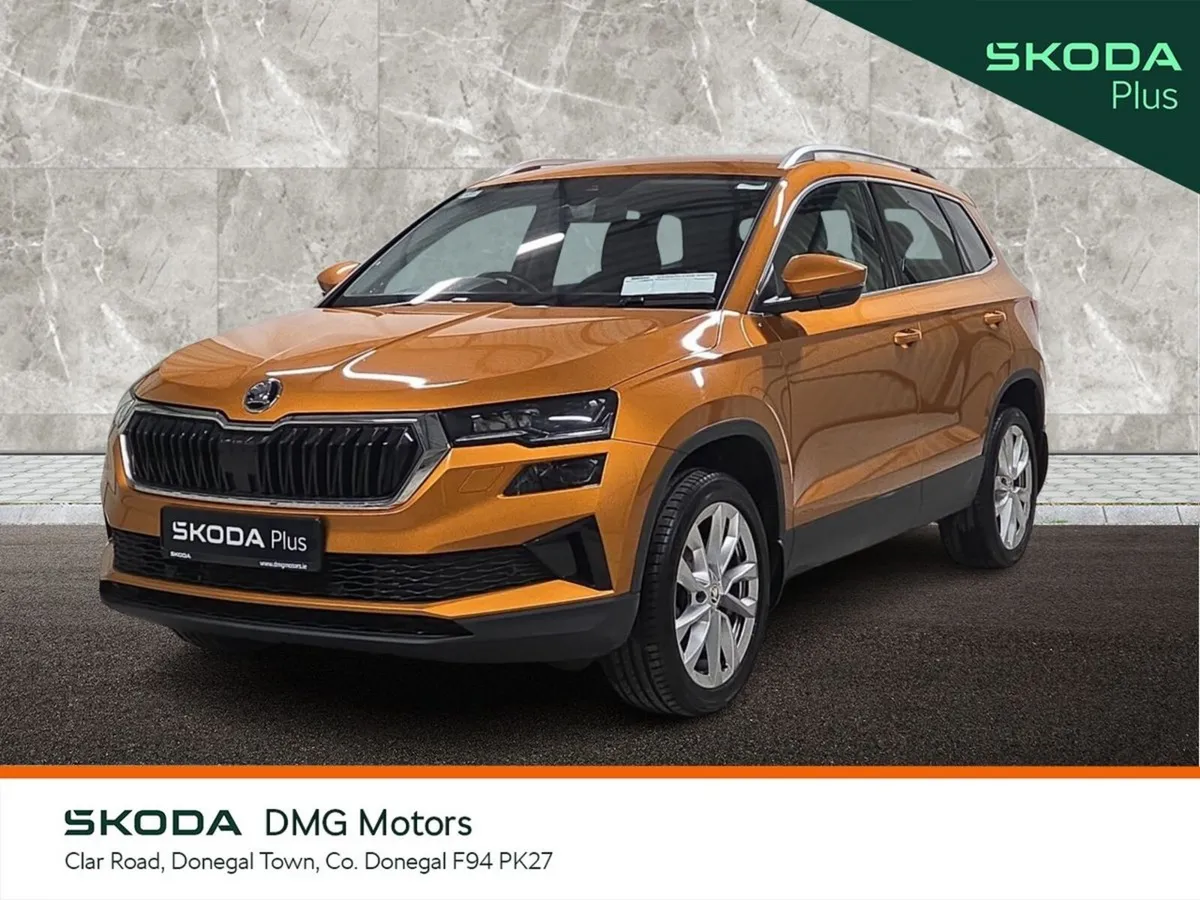 Skoda Karoq Estate, Diesel, 2023, Orange