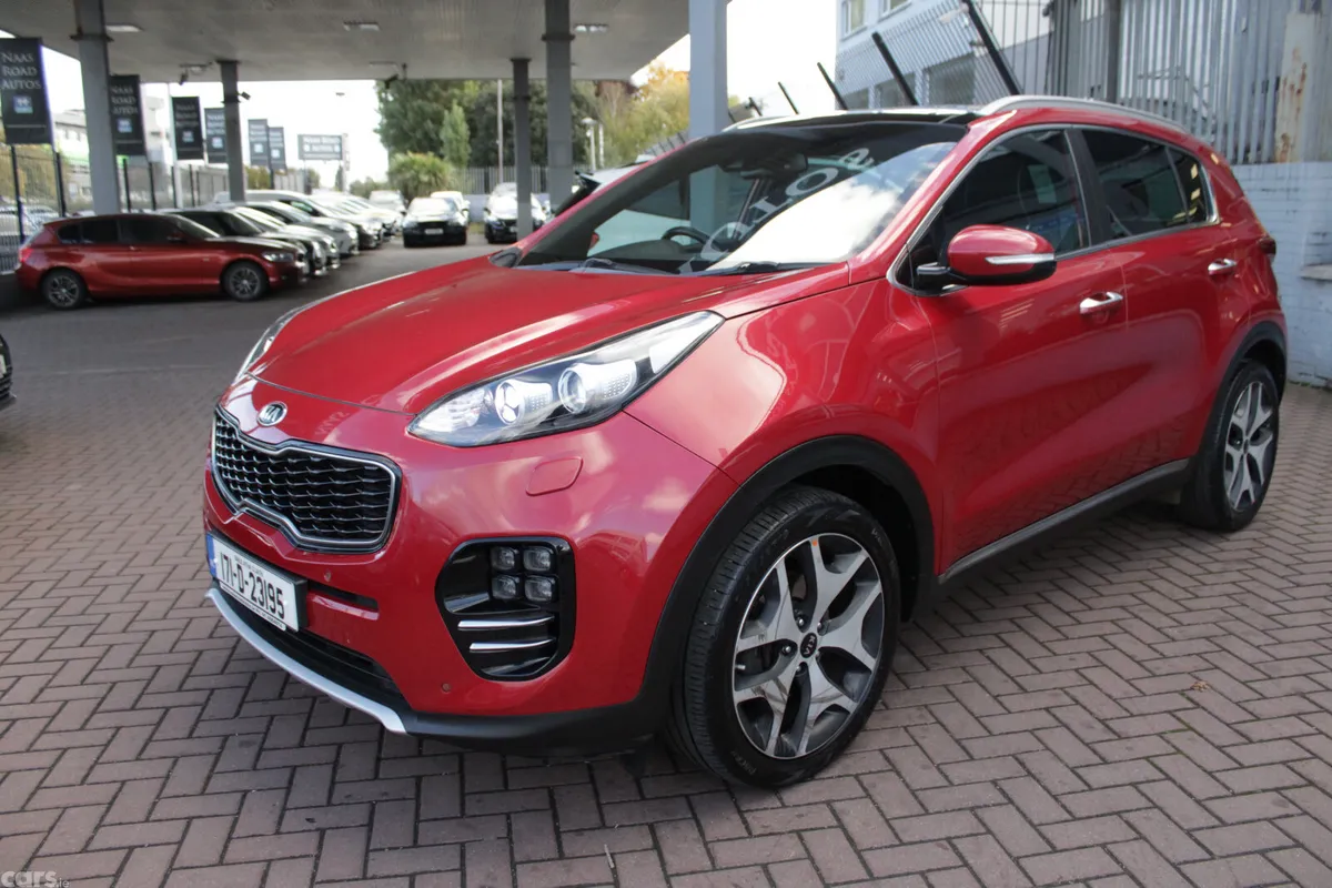 Kia Sportage SUV, Diesel, 2017, Red