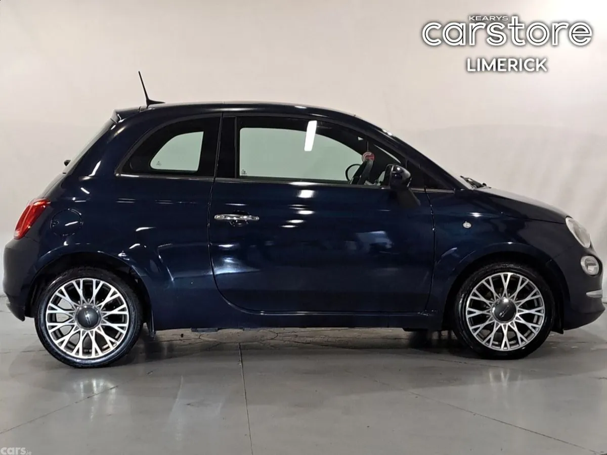 Fiat 500 Hatchback, Petrol, 2020, Blue